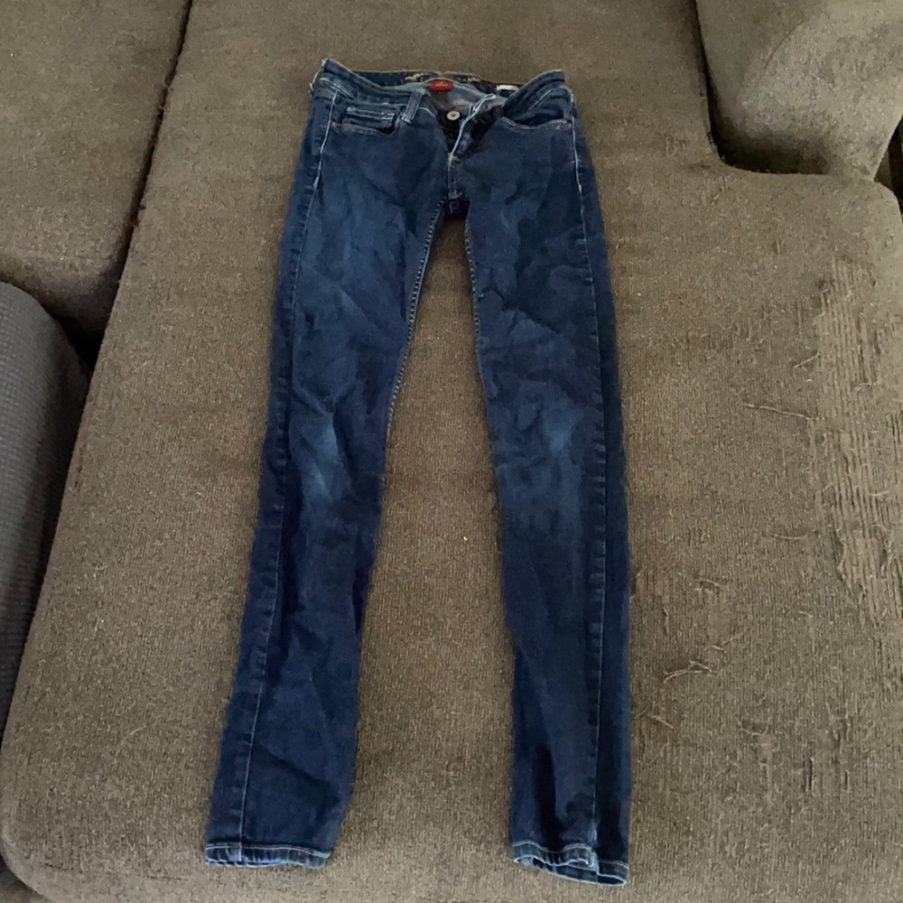 Dark Blue Super Skinny Jeans